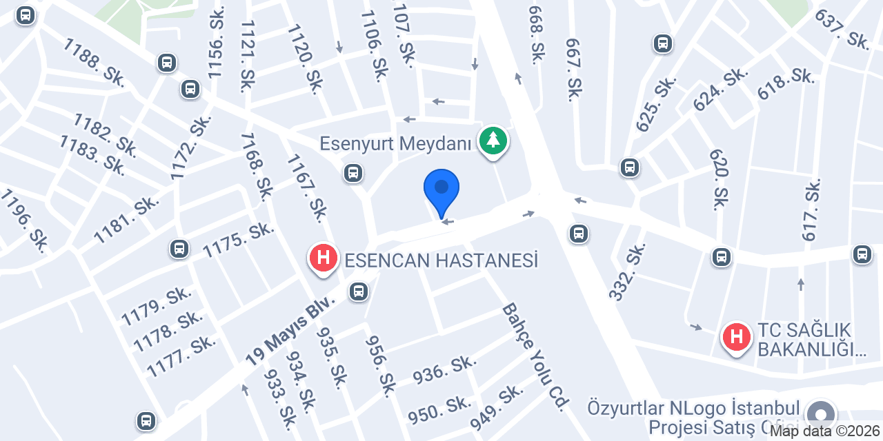 ESEN TAKSİ konumu