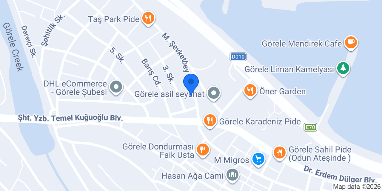 Kokoş kurabiyeler konumu