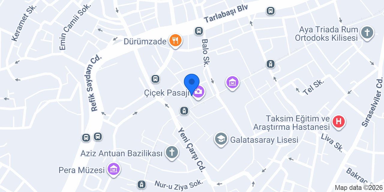 CLUB NEXUS İSTANBUL konumu