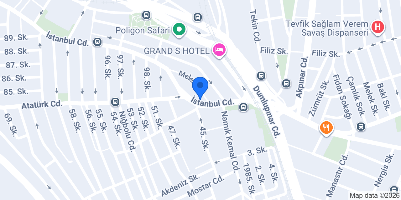 Çakır Unlu Mamülleri konumu