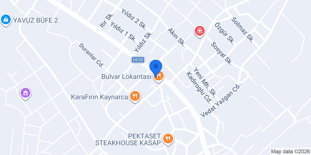 Bereket Et Lokantası konumu