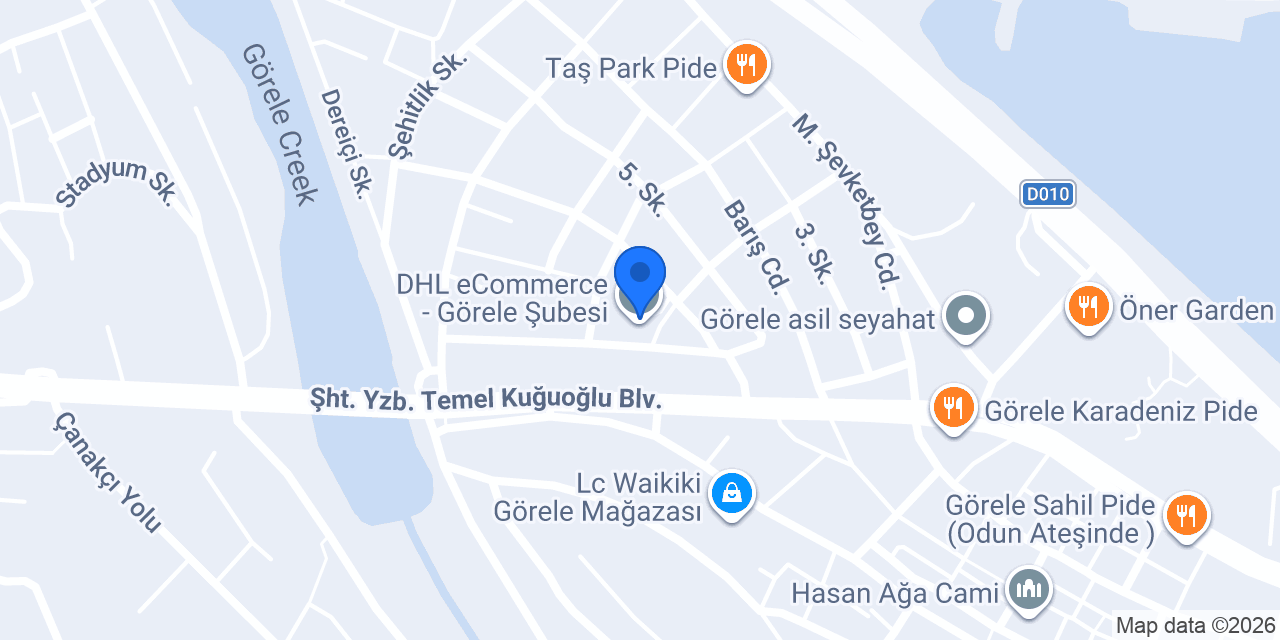 DHL eCommerce - Görele Şubesi konumu