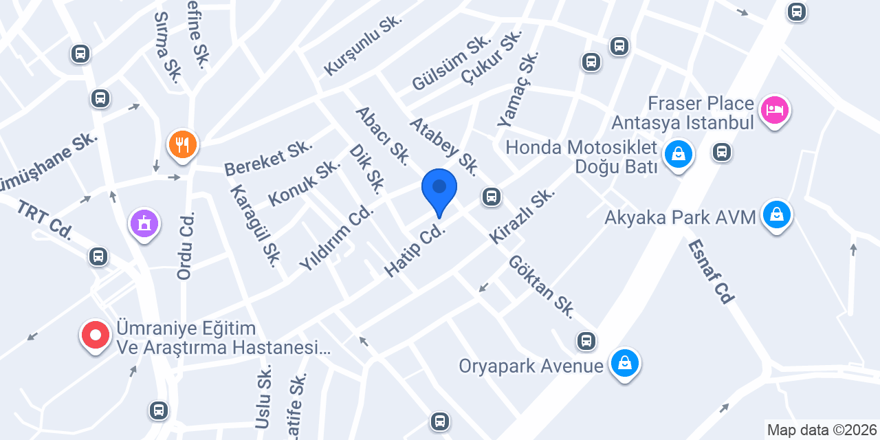 Eymen Oto Lastik konumu