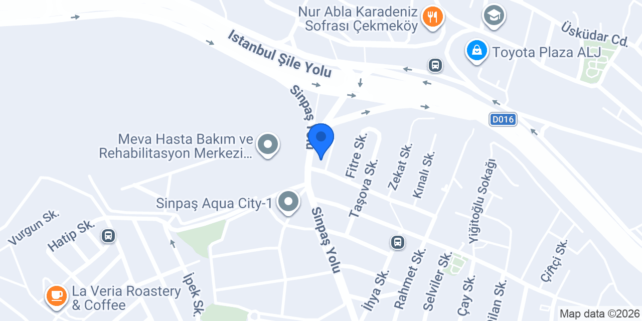 MEVA Psikiyatri ve Psikoterapi konumu