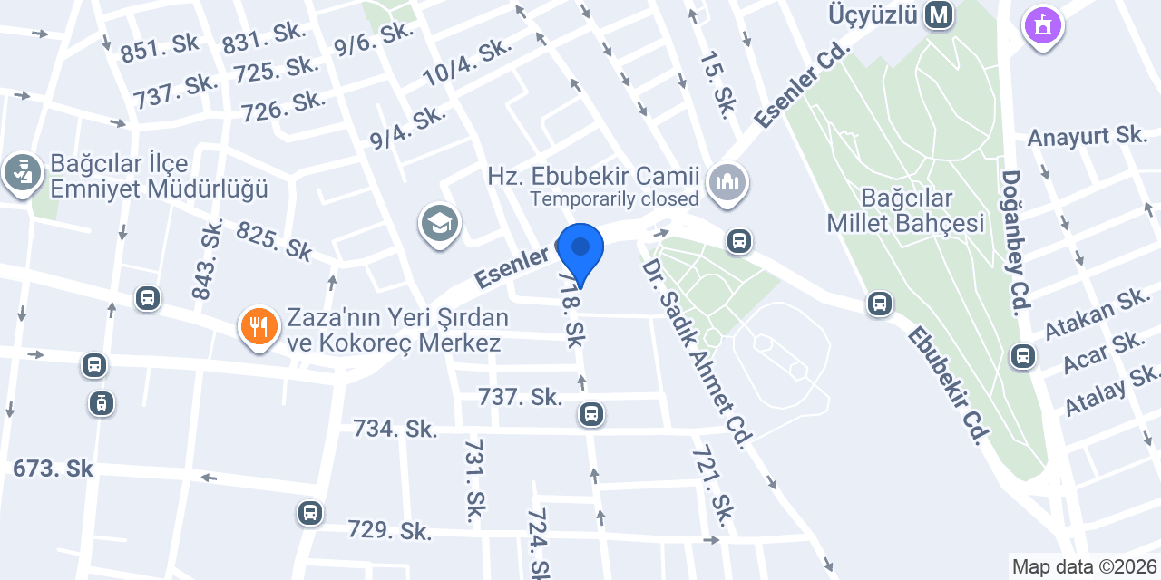 ÇElik tesısat konumu
