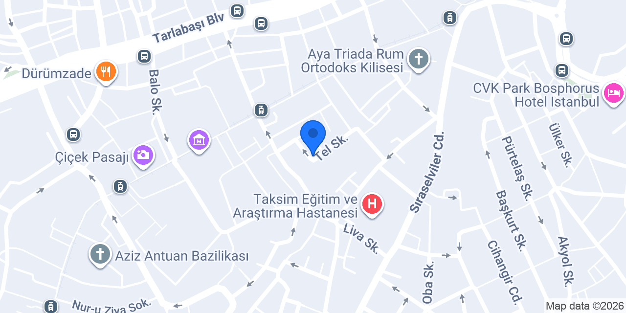 İnsancıl Atölye konumu