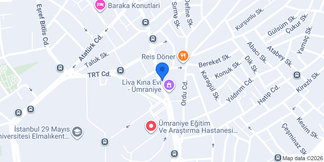 Öz Çınar Kebap konumu