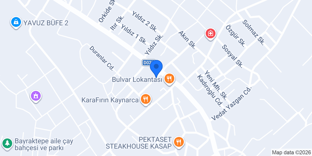Kumru Yapı ve Metal konumu