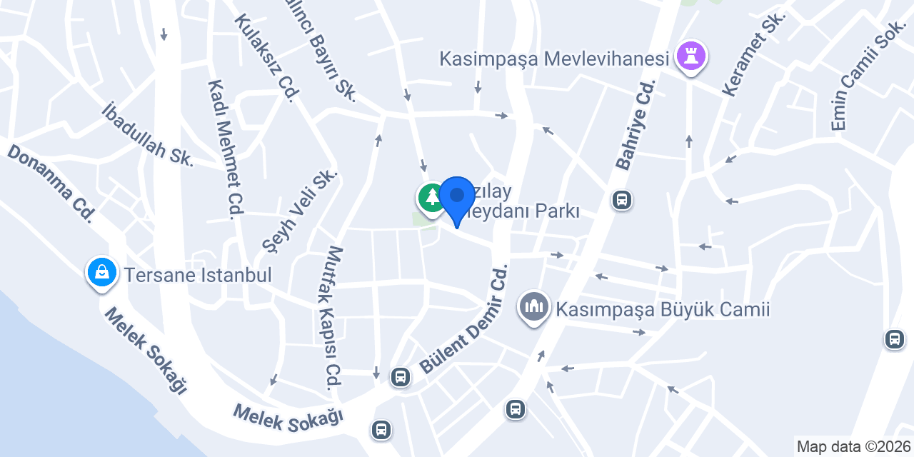 Vodafone Cep Merkezi konumu