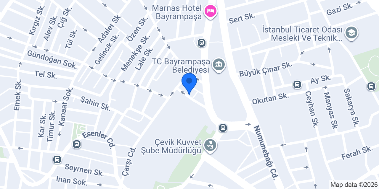 Avrupa Tesisat konumu