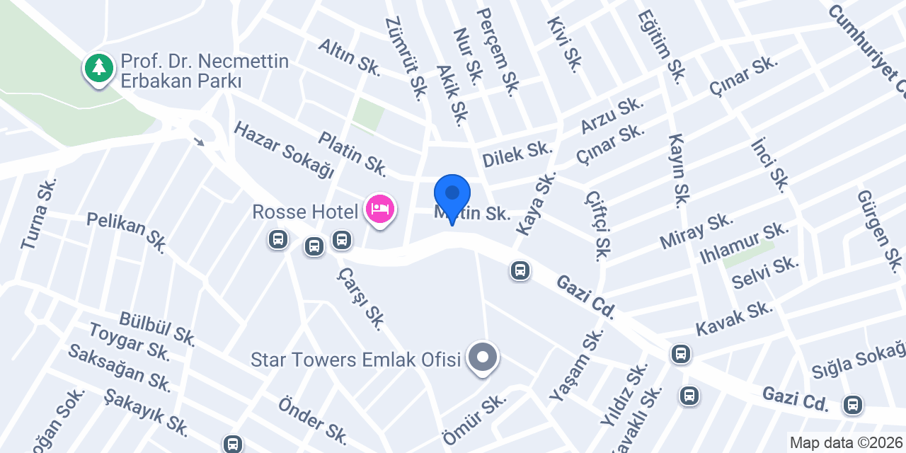 DENİZOĞLU YAPI İNŞAAT konumu