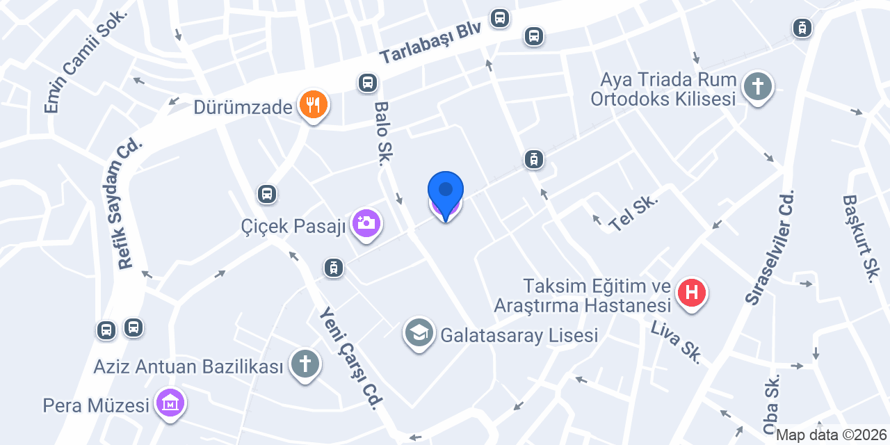 İstanbul Sinema Müzesi konumu