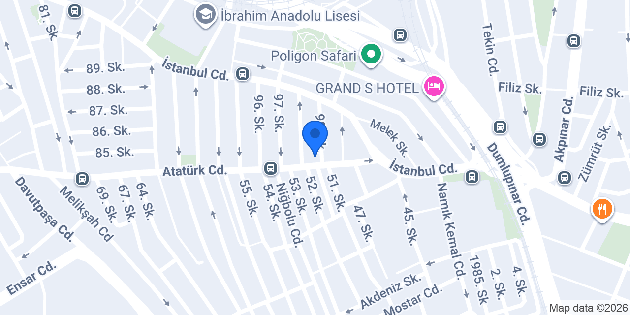 Özlem Semt Kasabı konumu