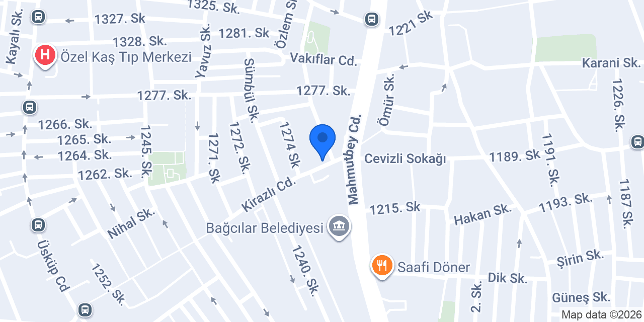 Megaron Mimarlık konumu