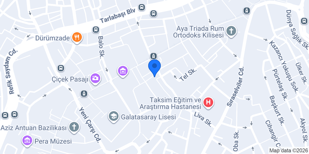 Yeşilçam Cafe konumu