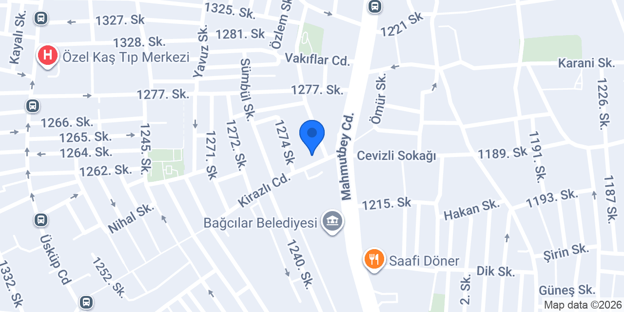 Ersoy Eczanesi konumu