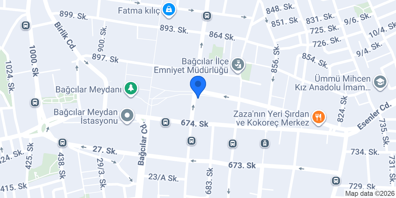 Diş Hekimi Ali Mandacıoğlu konumu