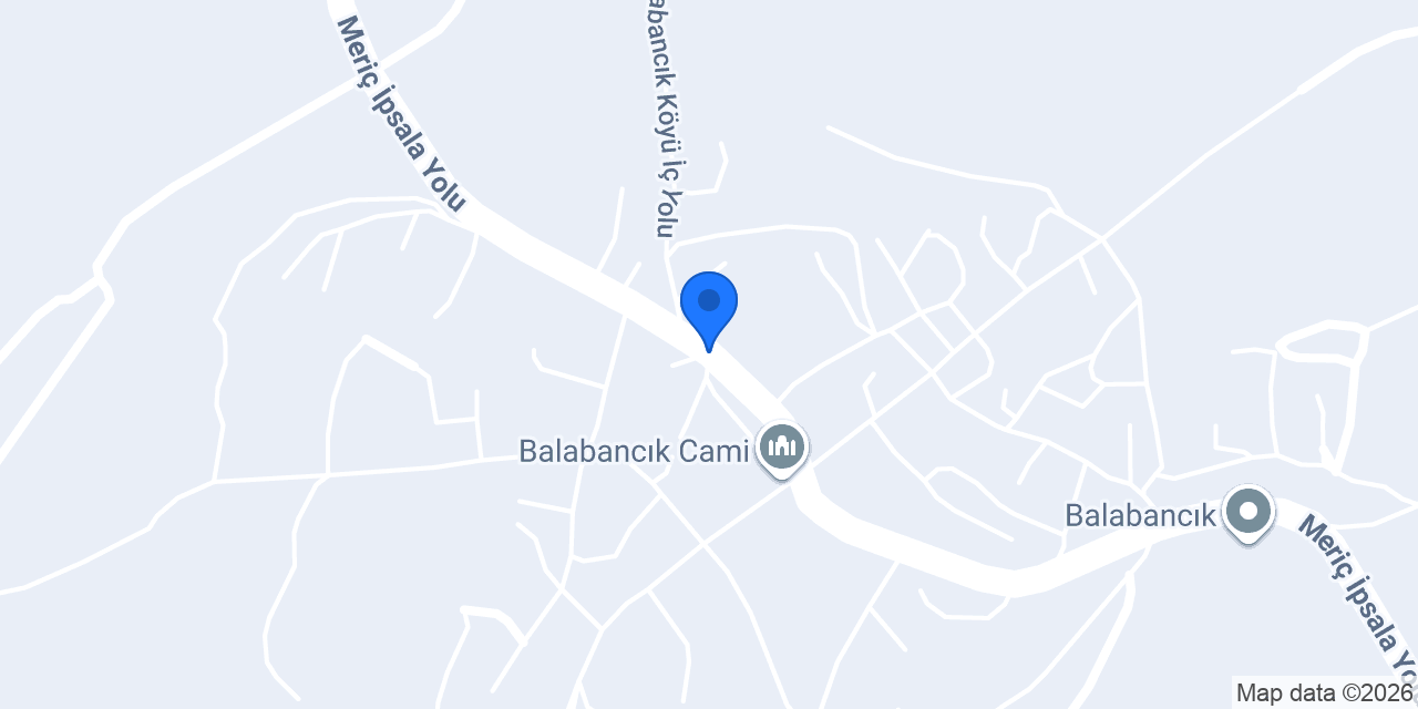 Balabancık İlköğretim Okulu konumu