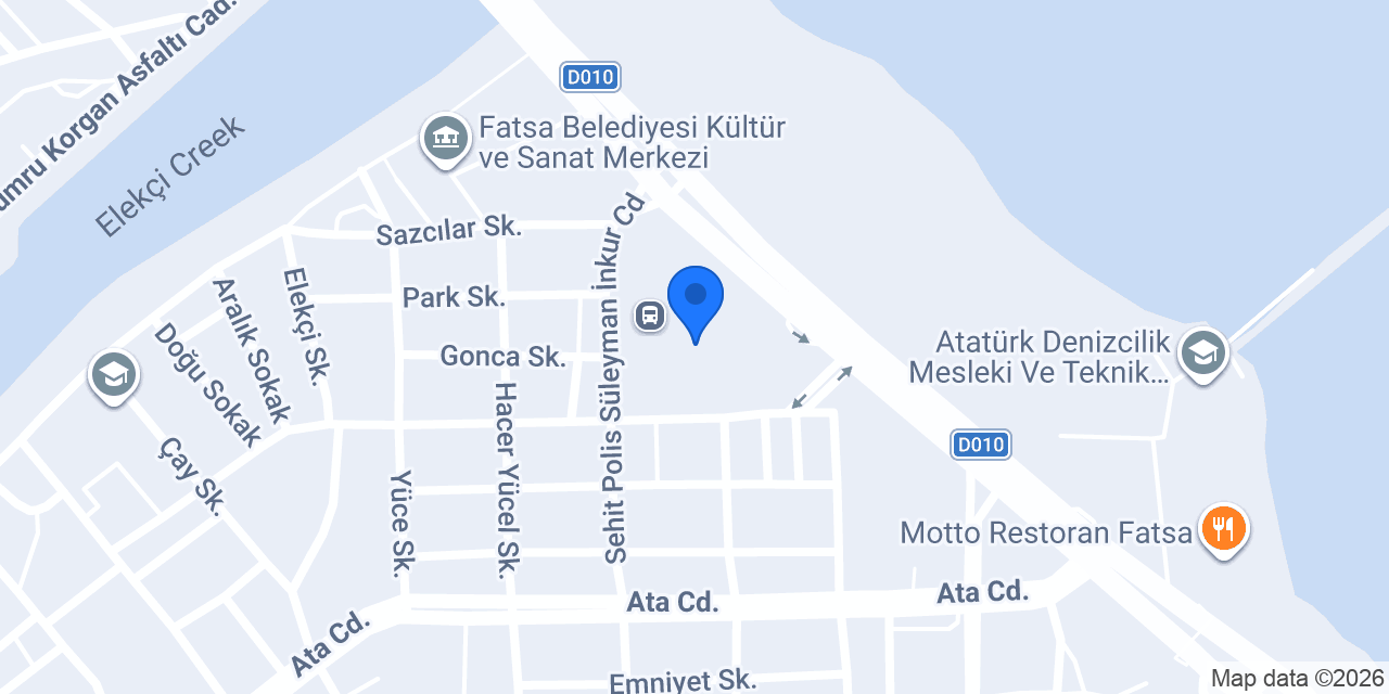 FATSA AYBASTI İTİMAT konumu