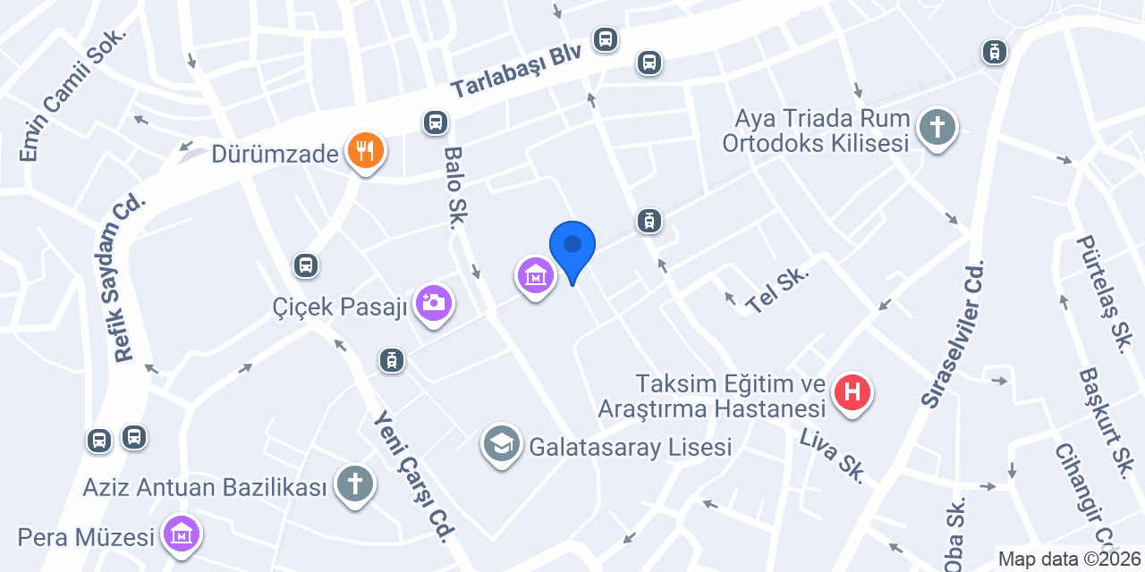 Mavi Nargile Cafe konumu