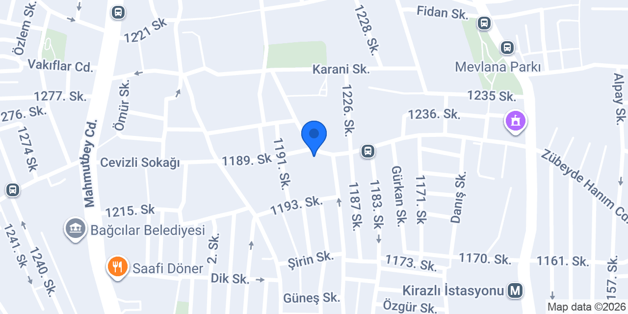 Kirazli Börekçisi konumu