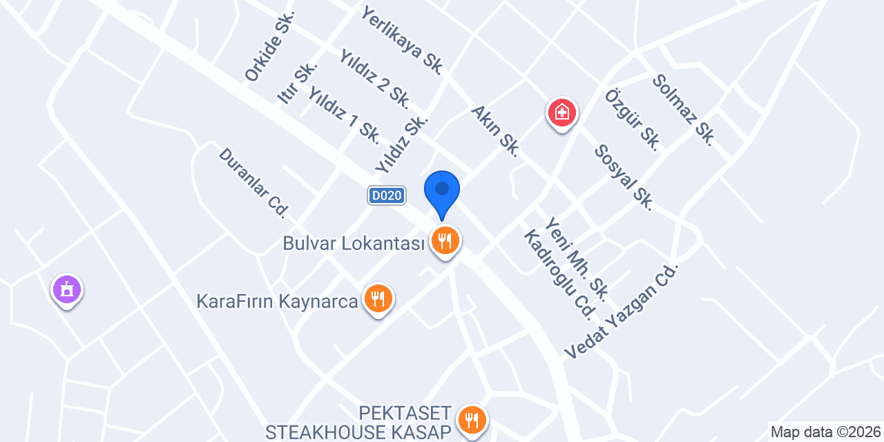 Farma Pastanesi Kaynarca konumu