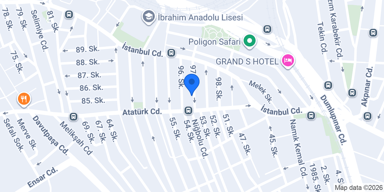 Baloğlu Catering konumu