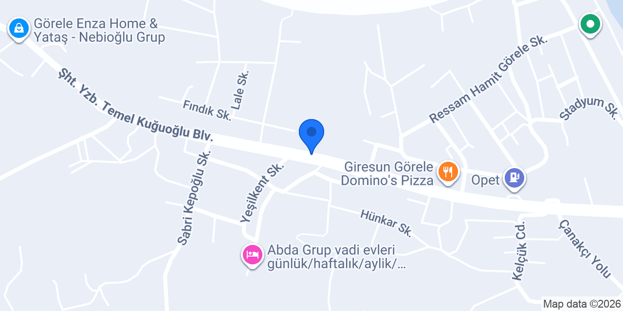 Sefer Oto Yedek Parça konumu