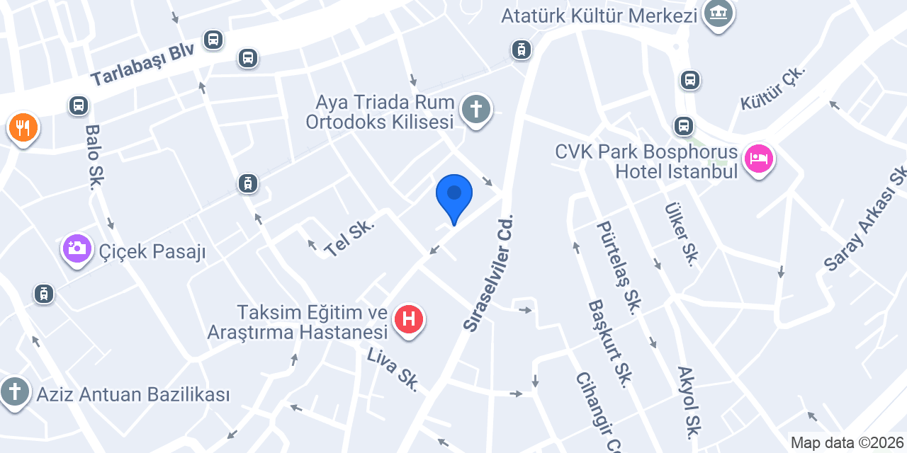 Taksim masaj masöz bayan konumu