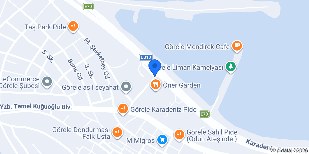 Görele-Trabzon Dolmuş Durağı konumu
