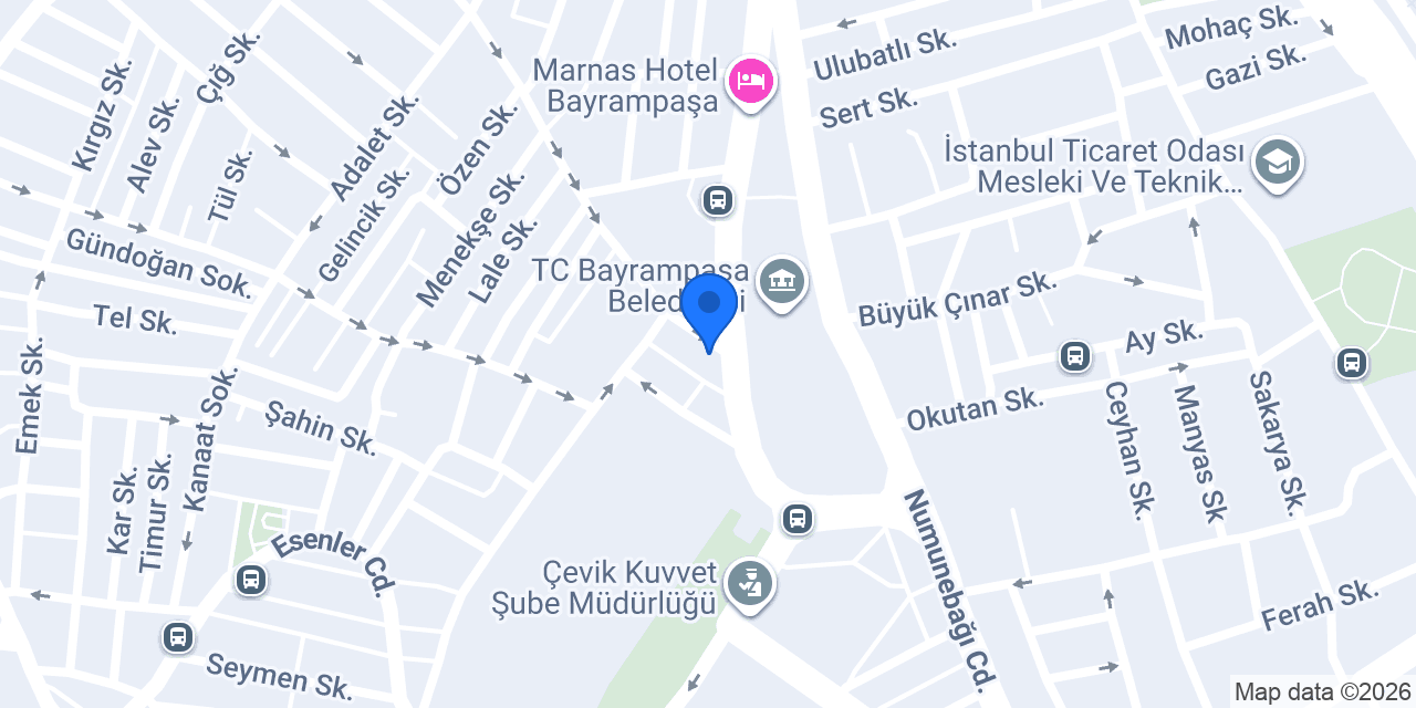 İstanbul Boyacılık konumu