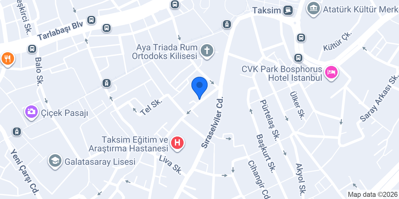 Cengiz Optik konumu