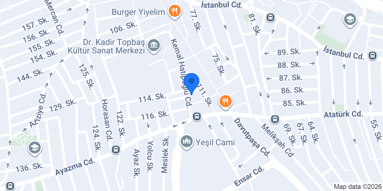 İtibarlı Et konumu