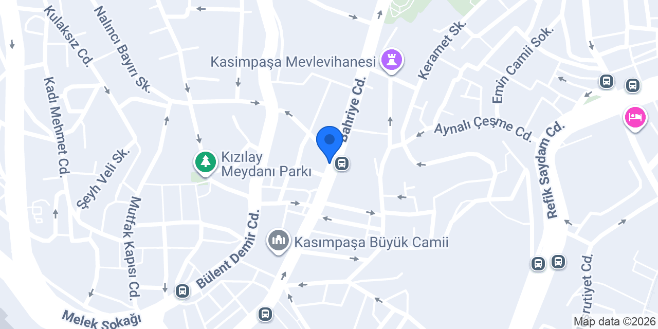 Akbank Kasımpaşa/İst. Şubesi konumu