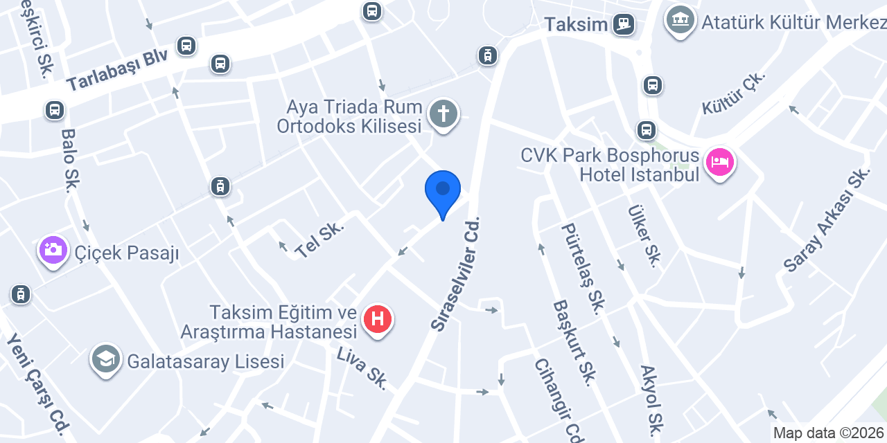 ARC Coffee Beyoğlu konumu