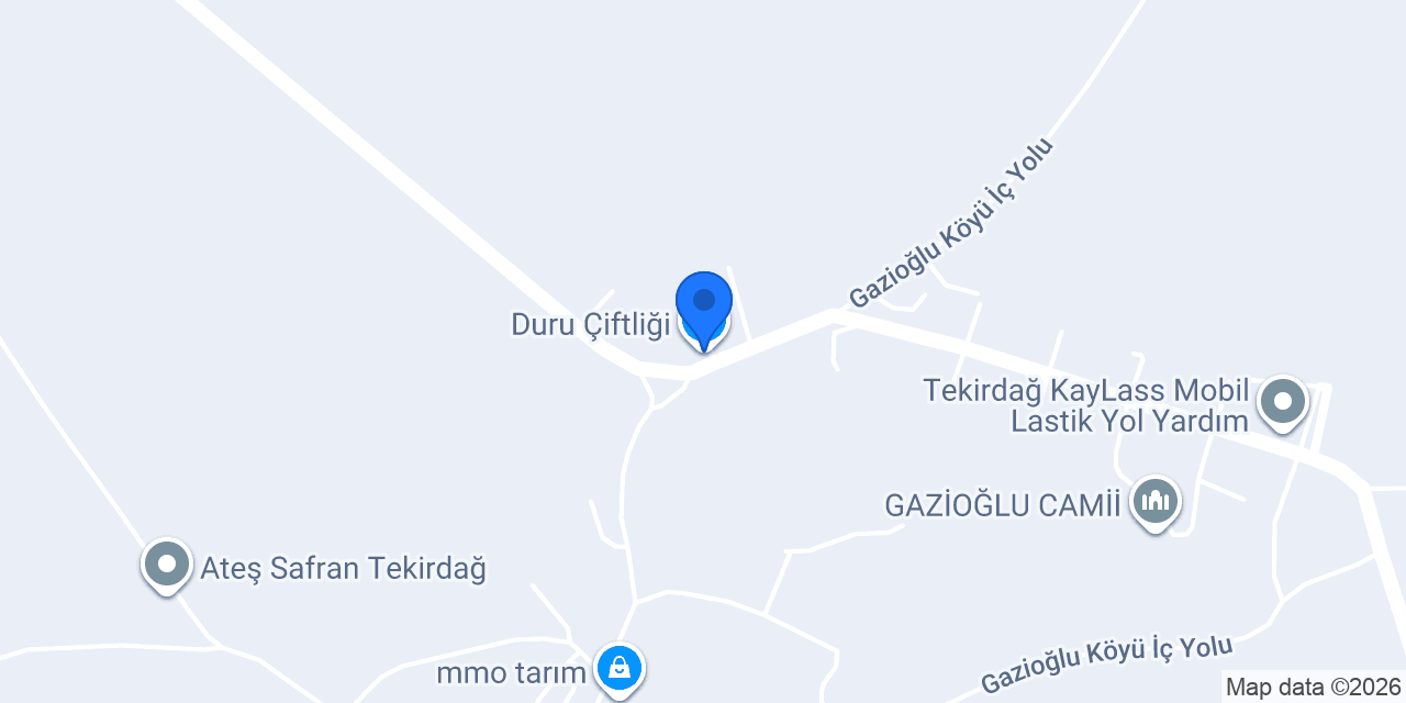 Duru Çiftliği konumu