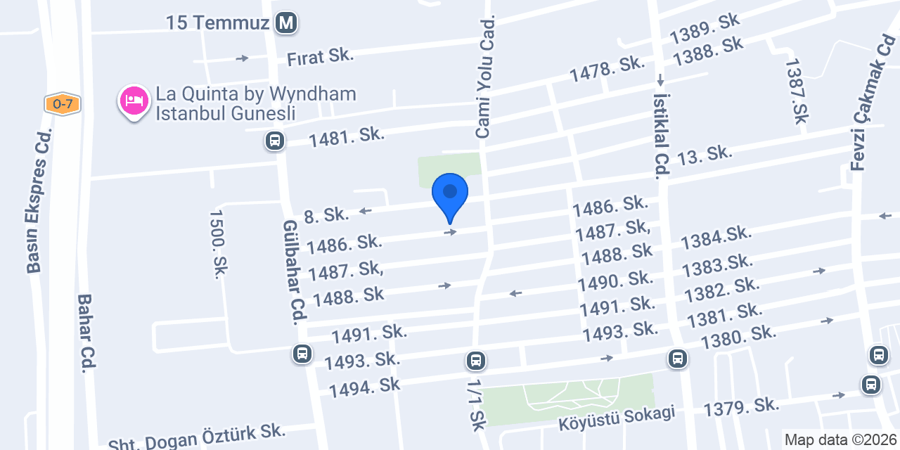 Dergah Pide Lahmacun Salonu konumu