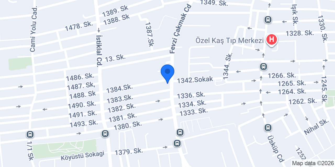 Salon Peri Güneşli konumu