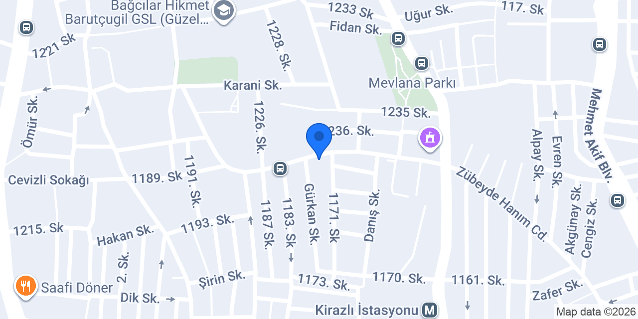 Kirazli Et konumu