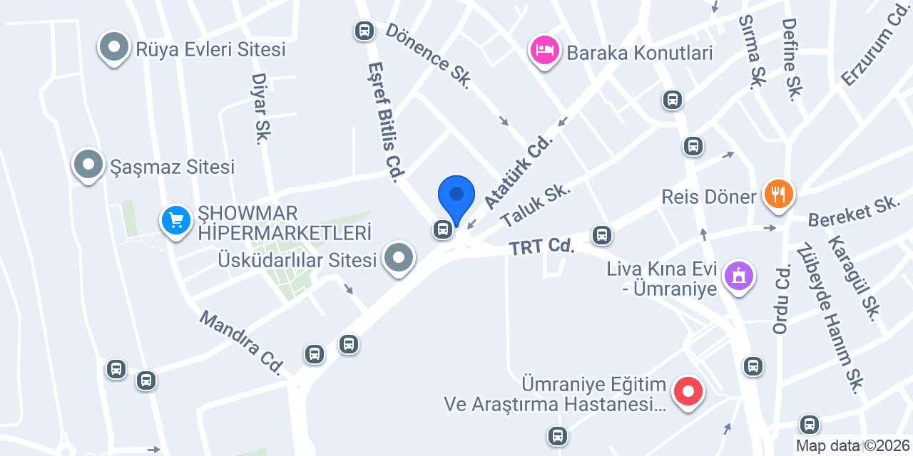 NİSAN ECZANESİ konumu