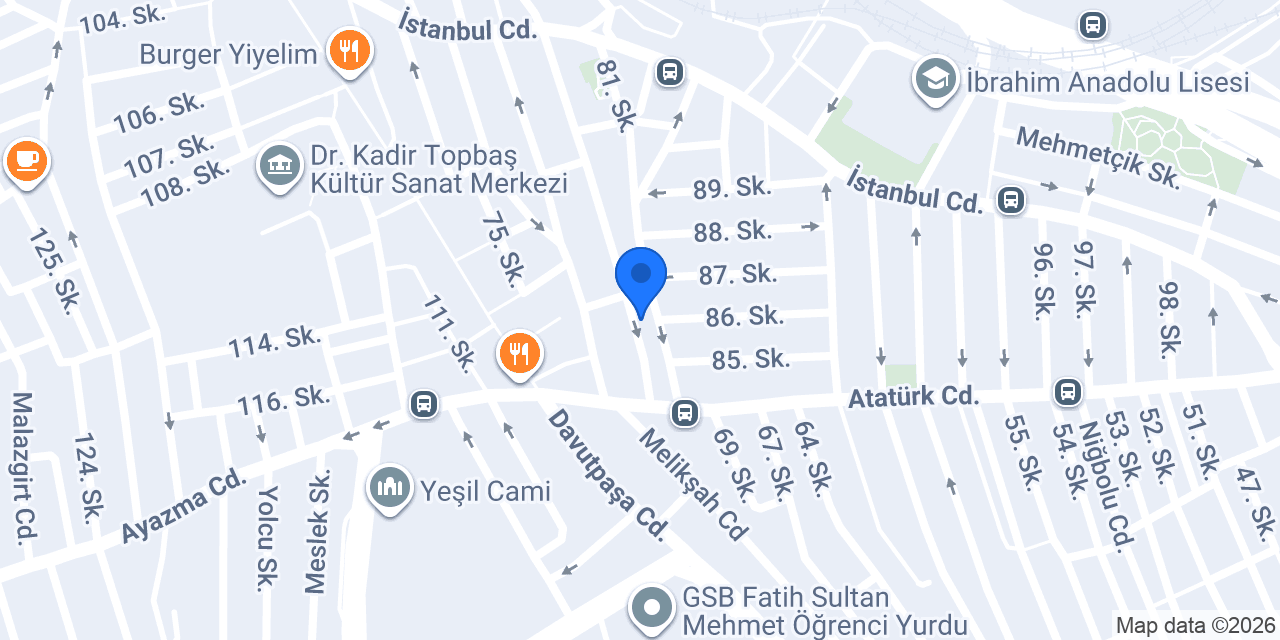 AYAR TEKNOLOJİ konumu