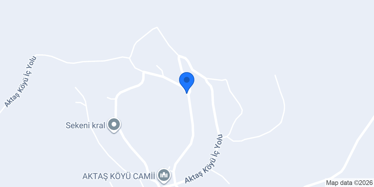 Aktaş Köyü Muhtarlığı konumu
