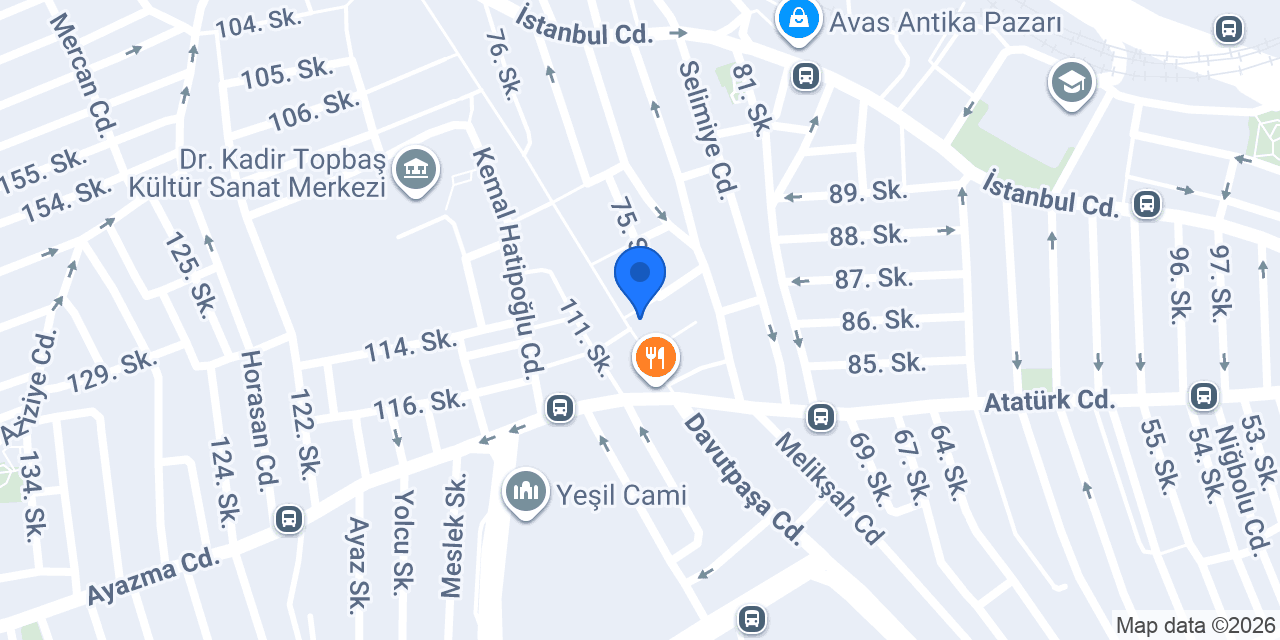 Savaş Saç Yapım Merkezi konumu