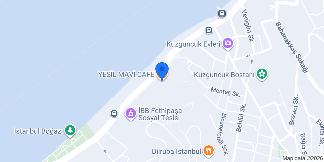 YEŞİL MAVİ CAFE konumu