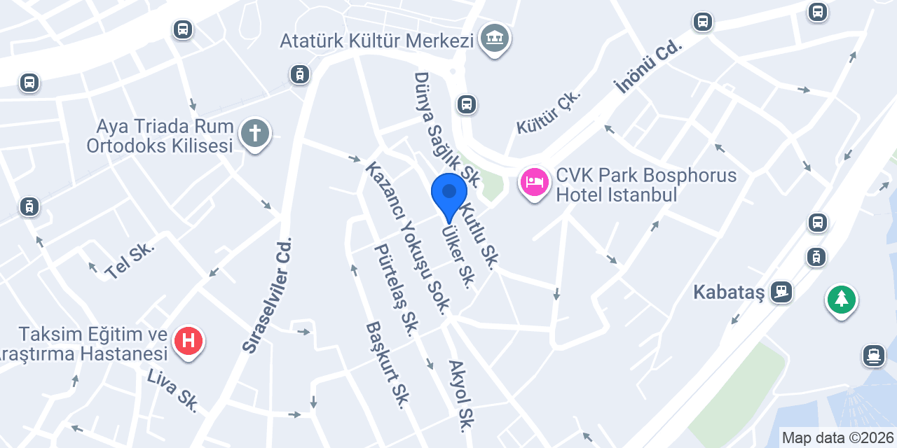 Beyoğlu Çilingir Hikmet Usta konumu