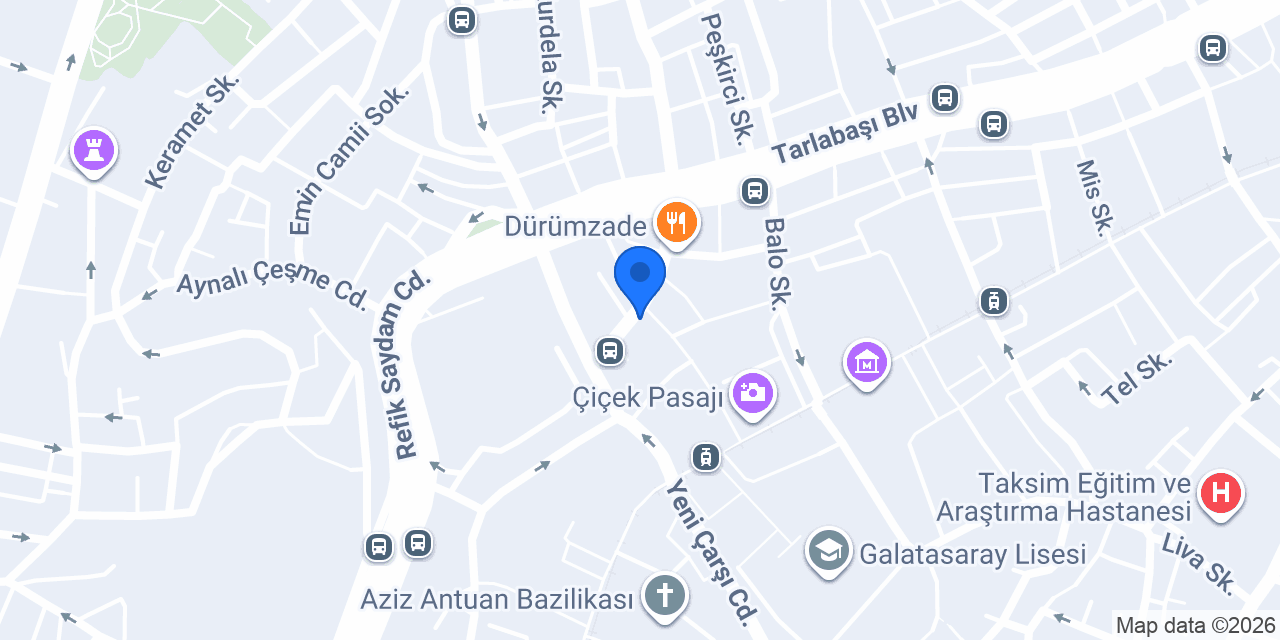 Nevizade Tekel Şarkuteri konumu