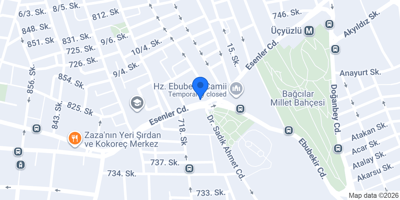 Fırat Mobilya konumu