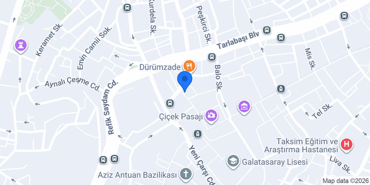 ANTIQUE PIZZERIA konumu