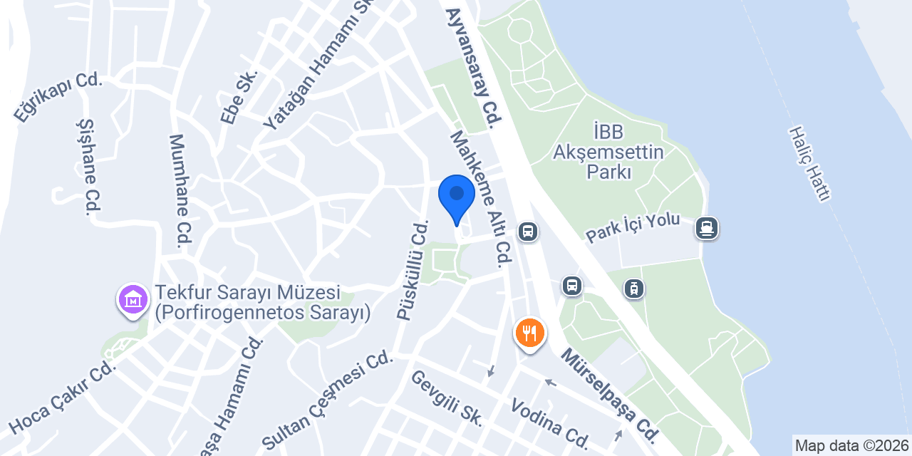 Balat Şelale Cafe konumu