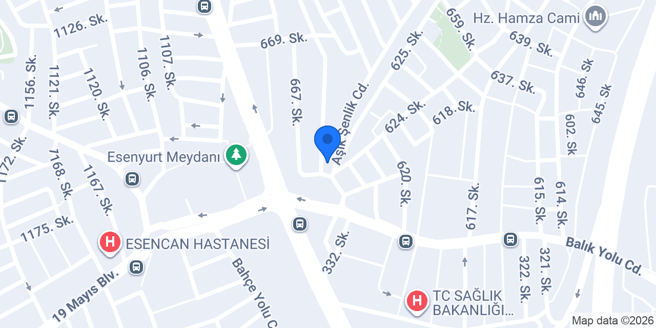 Çig Köfteci konumu
